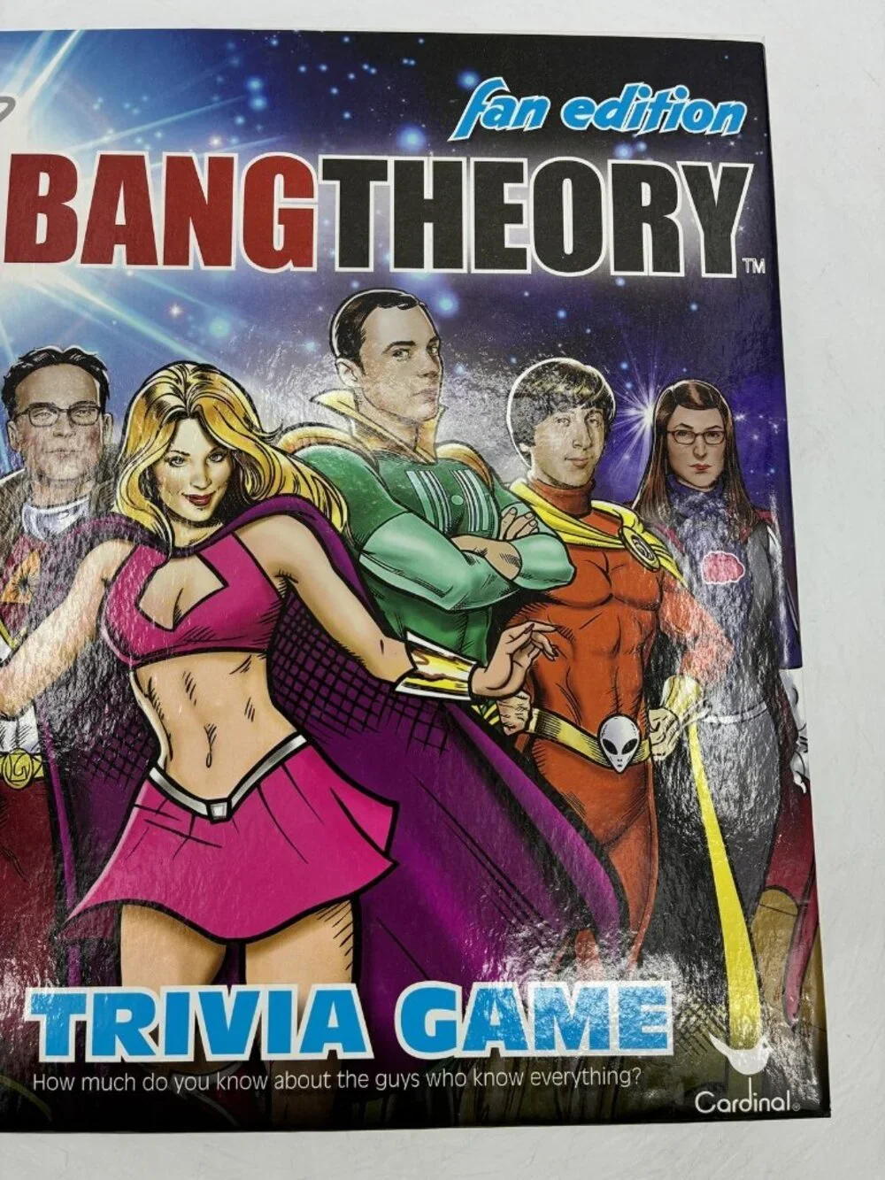 The Big Bang Theory Trivia Game Fan Edition Board Game Cardinal 400